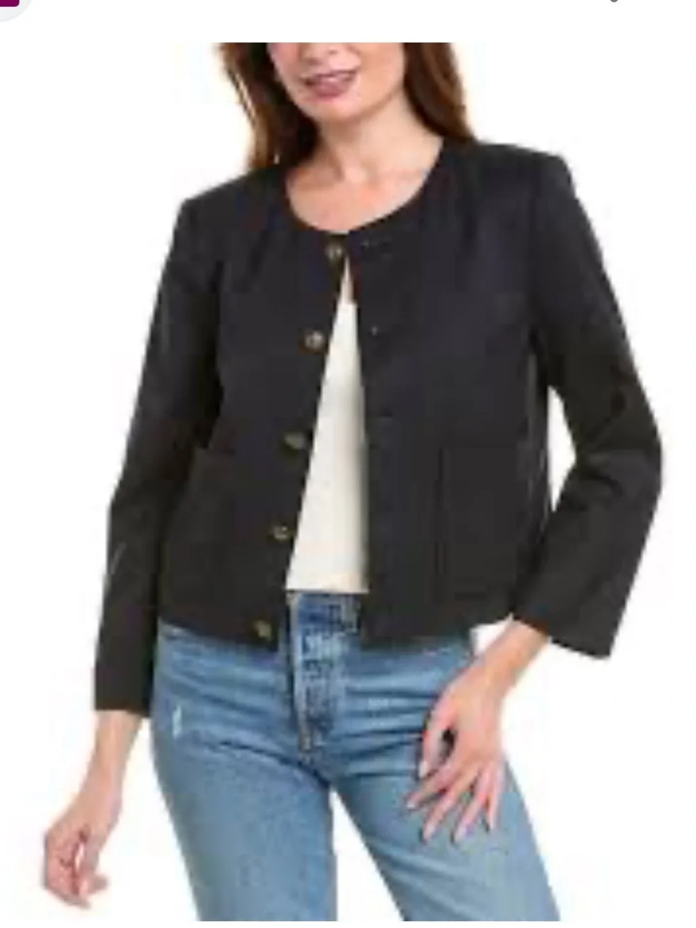 FRAME Wool Blend Jacket